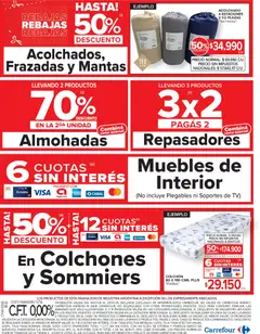 Vista previa Carrefour ofertas válido desde el 14/07/2026 | Página: 22 | Productos: Acolchado, Colchón, Sobre