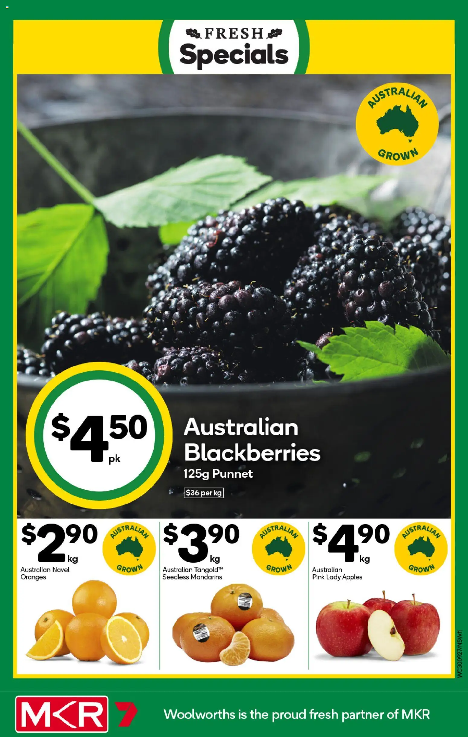 Woolworths catalogue - valid from 30/09/2026 | Page: 11 | Products: Apples, Oranges, Mandarins