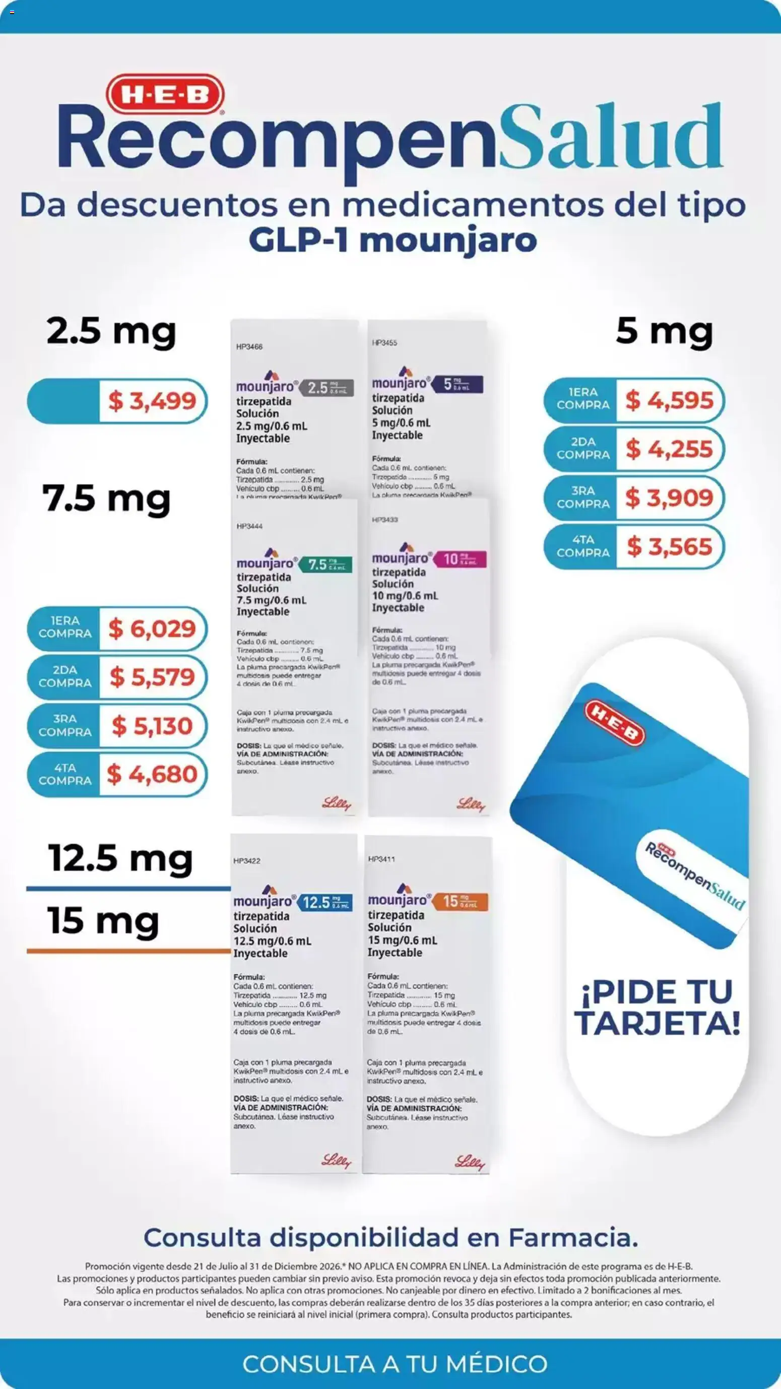 Nuevas ofertas de H-E-B válidas en toda la República Mexicana desde el 11/09/2026. ¡Encuentra las mejores ofertas en H-E-B folleto! | Página: 12