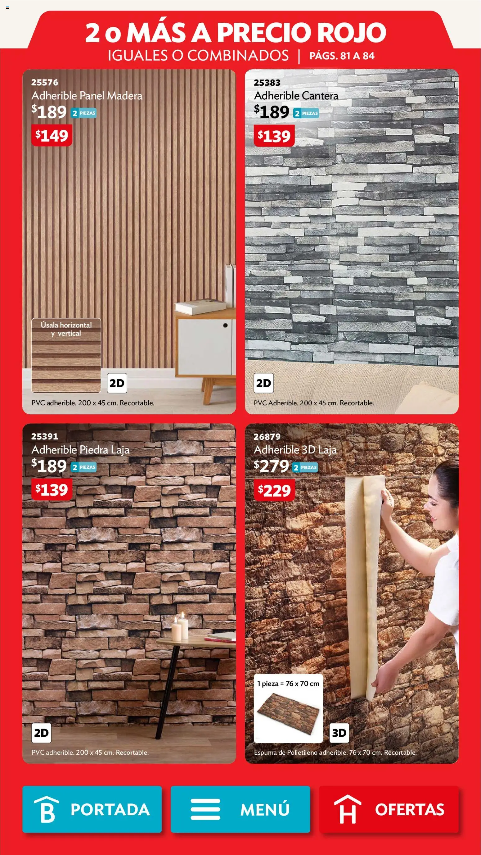 Nuevas ofertas de Betterware válidas en toda la República Mexicana desde el 03/08/2026. ¡Encuentra las mejores ofertas en Betterware campaña 8 2026! | Página: 83 | Productos: Espuma