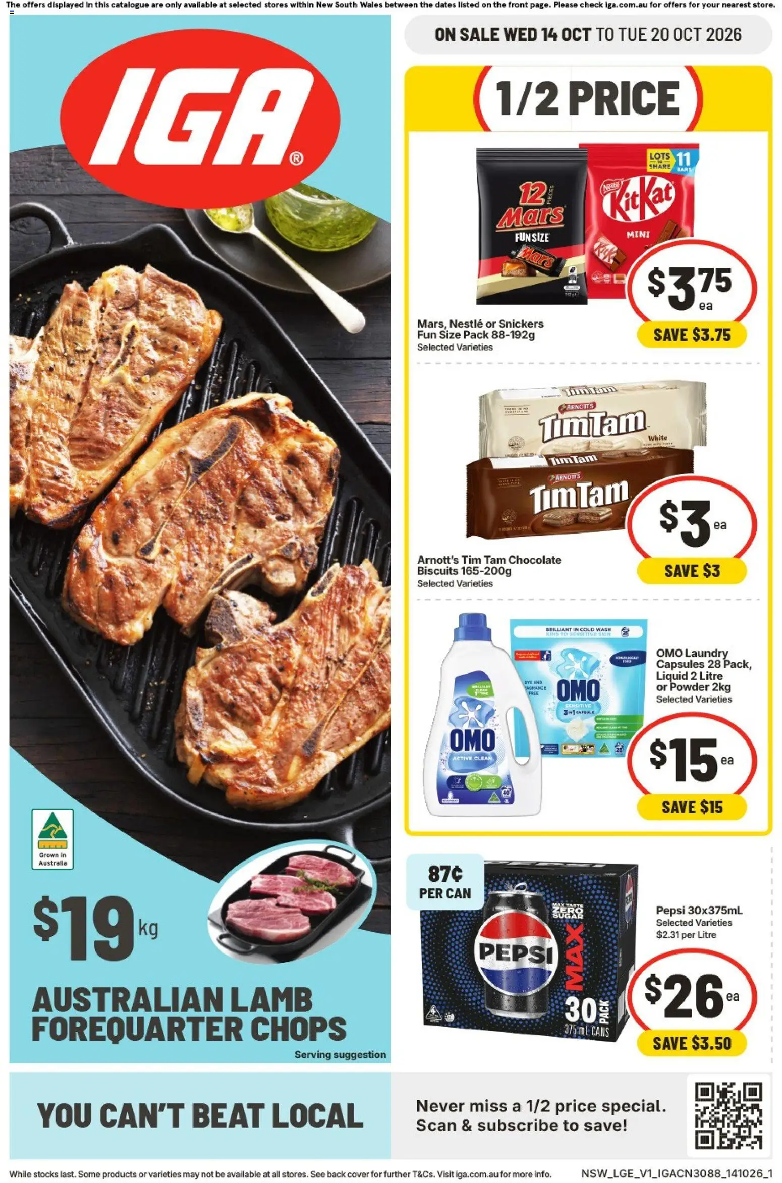 IGA catalogue - valid from 14/10/2026 | Page: 1