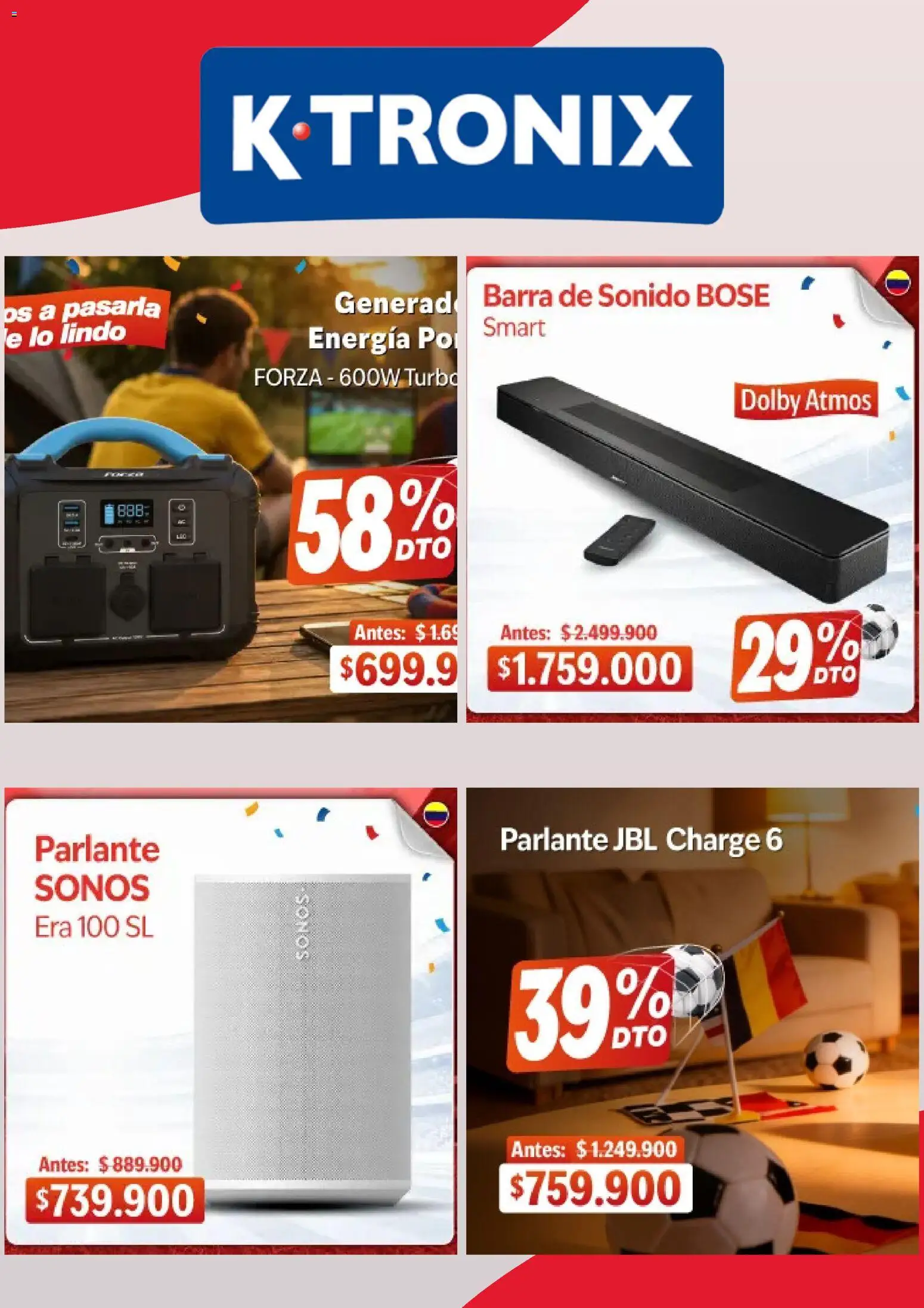 Ktronix revista - valida desde el 30.05.2026 | Página: 4 | Productos: Parlante