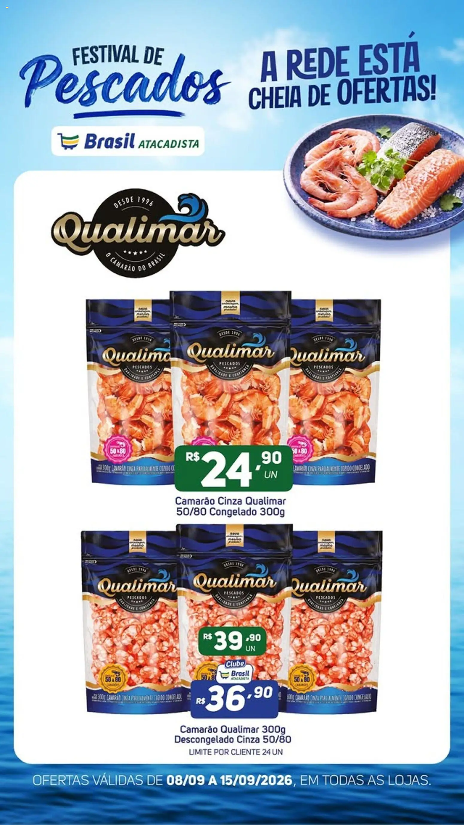 Brasil Atacadista Folheto - válido de 09/09/2026 | Página: 2 | Produtos: Camarão
