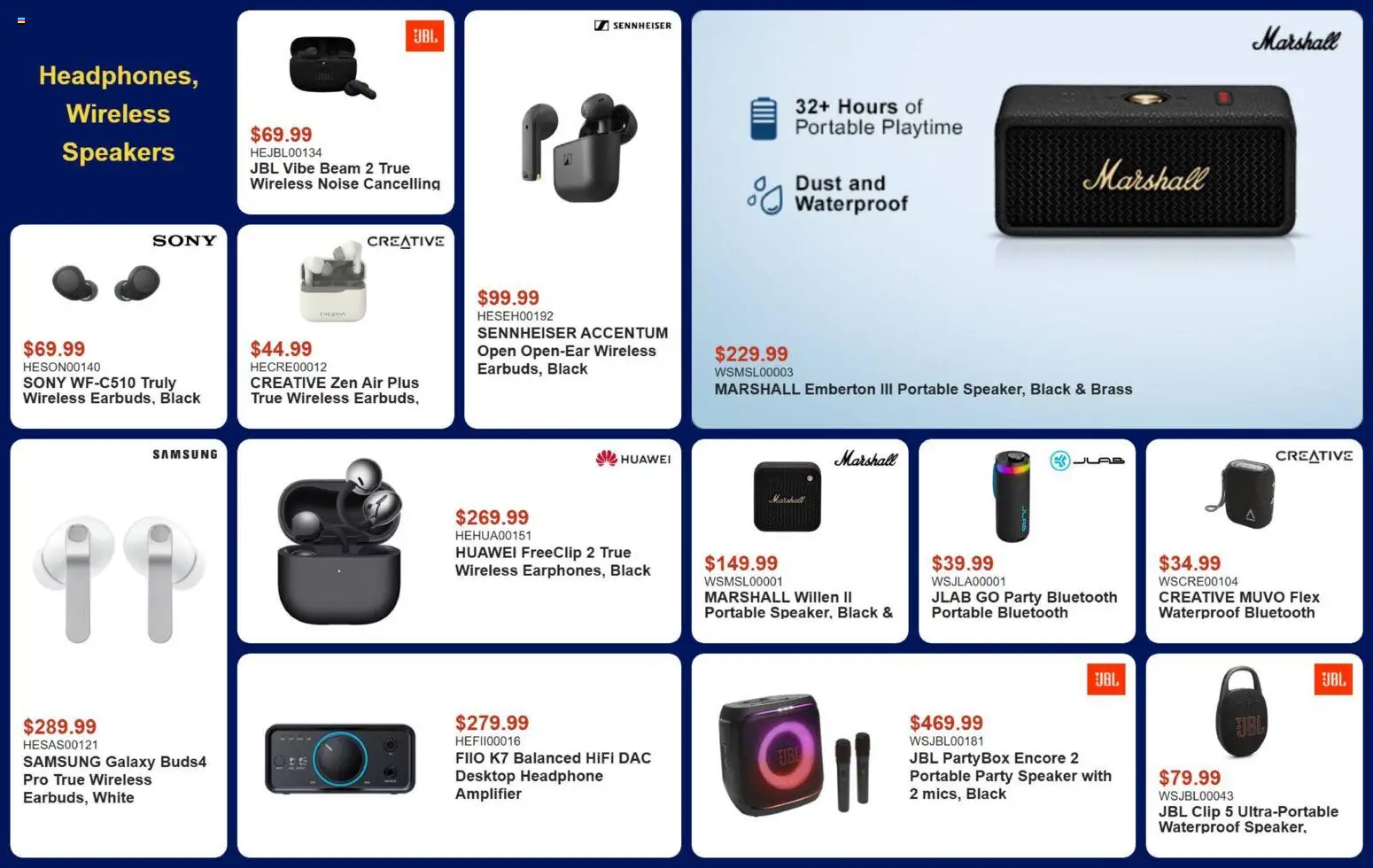 Canada Computers flyer valid from Sep 4, 2026 | Page: 7 | Products: Speaker