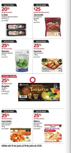 Vista previa de Costco catálogo Descuentos exclusivos, nuevo folleto de la tienda, válido en México a partir del 15.06.2026 | Página: 28