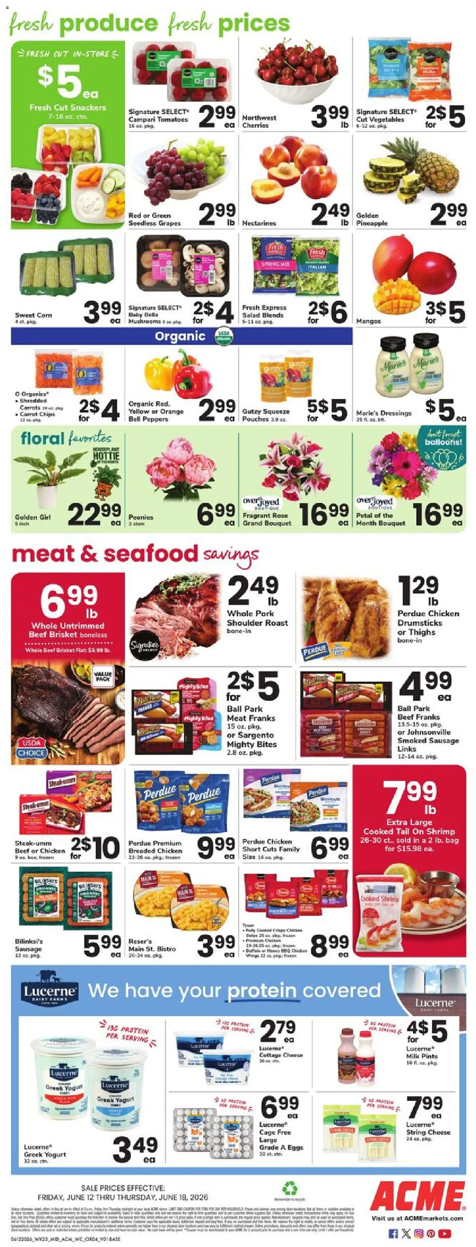 Acme Weekly Ad - NJ - valid from 12.06.2026 | Page: 4 | Products: Cherries, Cheese, Eggs, Bag