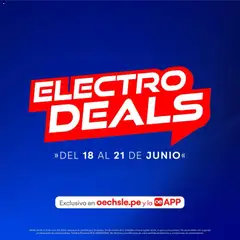 Vista previa de folleto Catálogo Oechsle - Electro Deals de la Oechsle válido desde 18.06.2026
