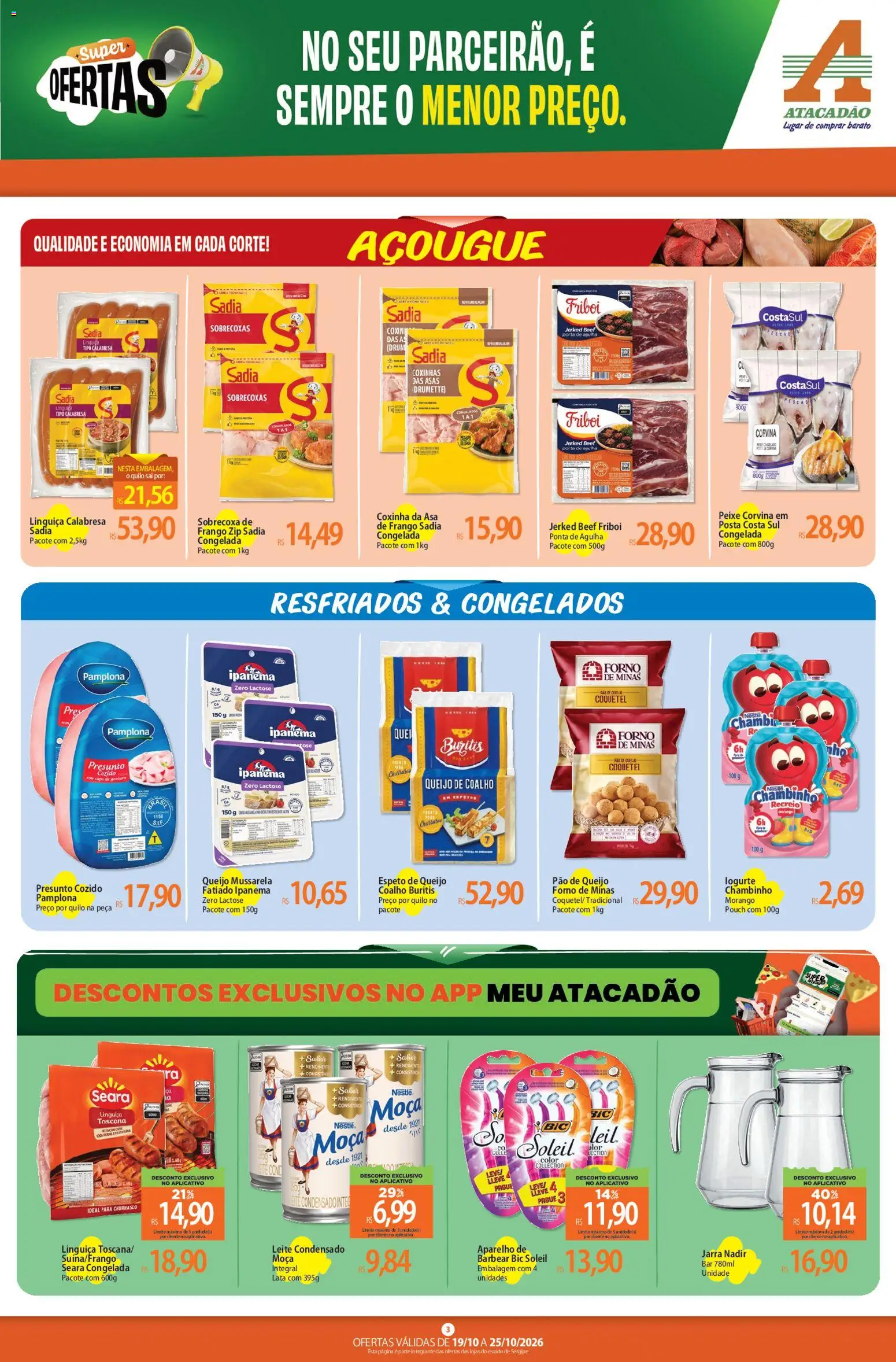 Atacadão Folheto - válido de 19/10/2026 | Página: 3
