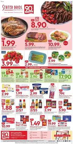 Preview of Stater Bros weekly ads valid from 10.06.2026