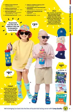 Preview of Children's Sandals, Assorted colours - valid from 08/09/2026 | Page: 9 | Products: Door, Picture, Sunglasses, Hat