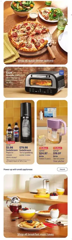 Preview of SodaStream Pepsi or classic drink mixes*, SodaStream Pepsi or classic drink mixes* from shop Walmart valid from Jul 30, 2026 | Page: 7