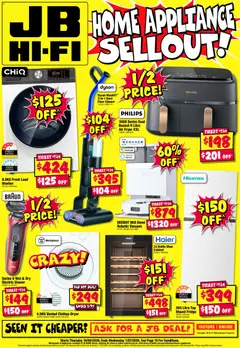 Preview of JB Hi-Fi - Home Appliance Sellout - valid from 18.06.2026