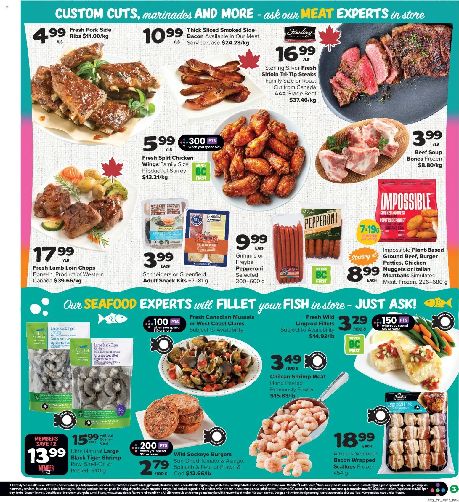 Thrifty Foods flyer valid from Aug 20, 2026 | Page: 4 | Products: Beef, Fillet, Case, Burgers