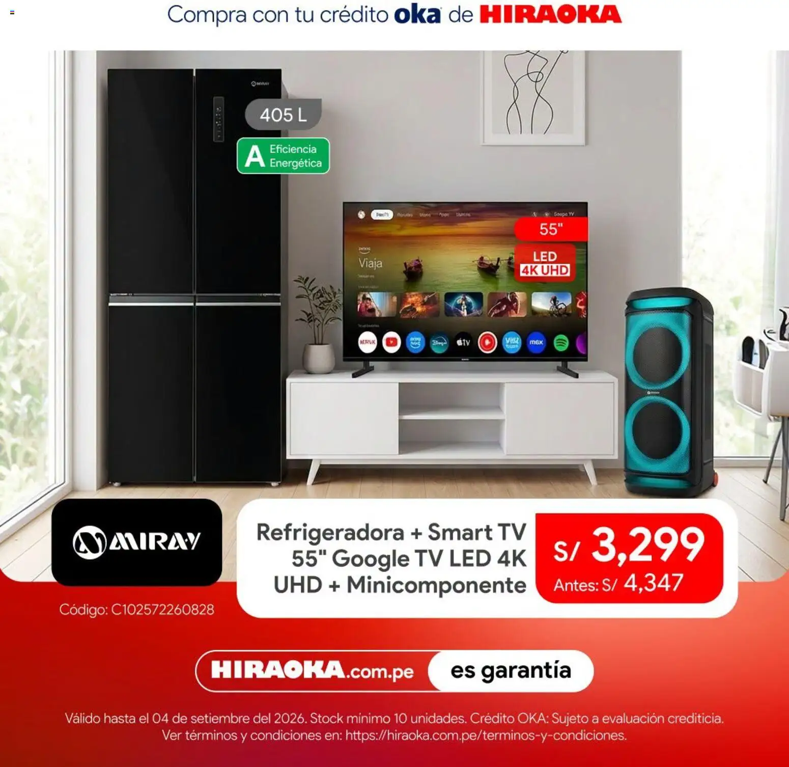 Catálogo Hiraoka válido desde 01/09/2026 | Página: 7