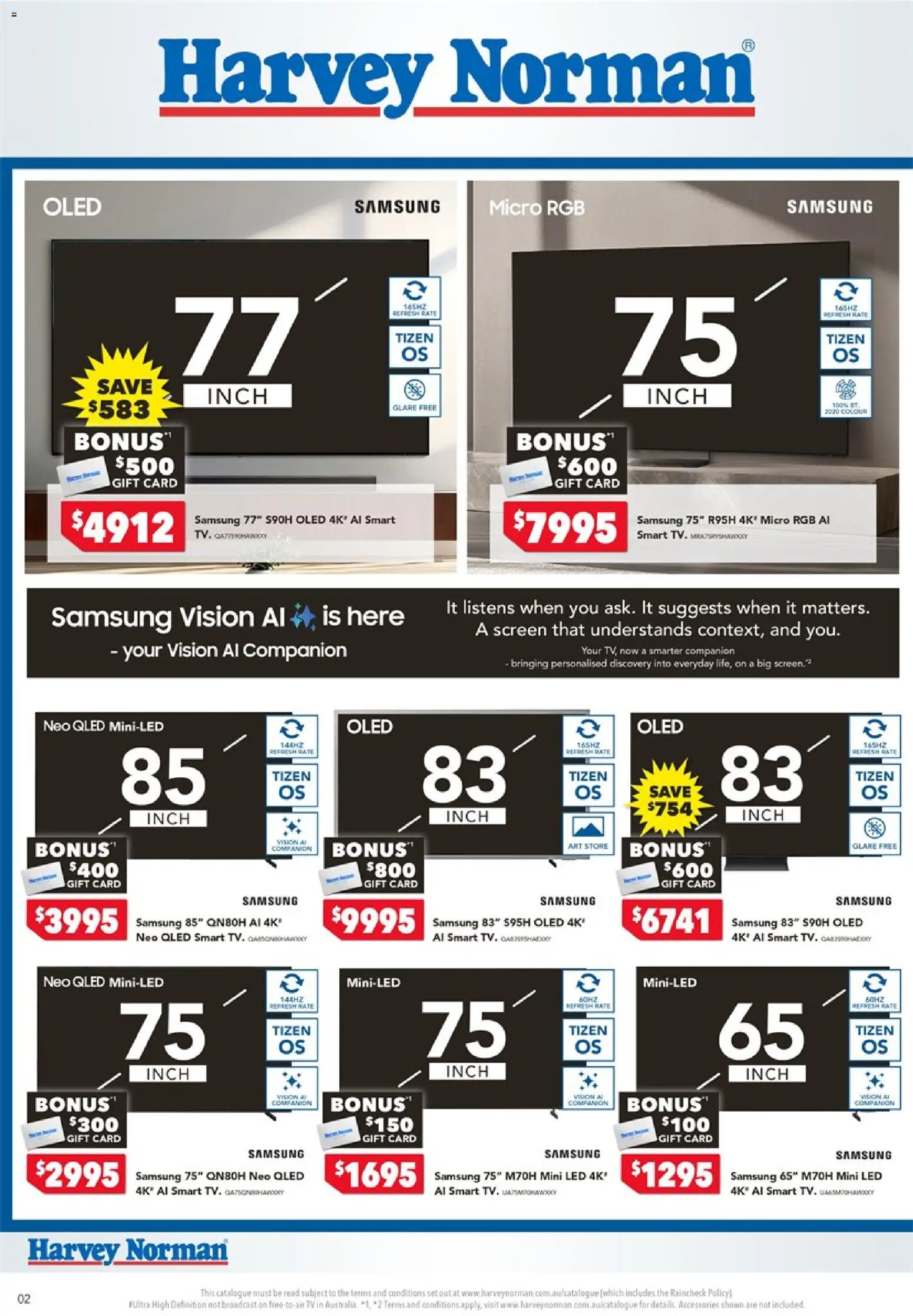 Harvey Norman catalogue - valid from 18.05.2026 | Page: 2 | Products: Accessories, Tv, Screen
