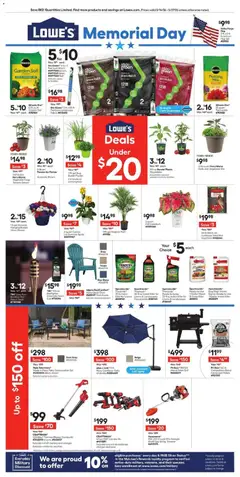 Preview of Lowe's weekly ads valid from 14.05.2026