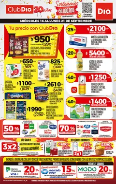 Vista previa Supermercado DIA Ofertas válido desde el 16/09/2026
