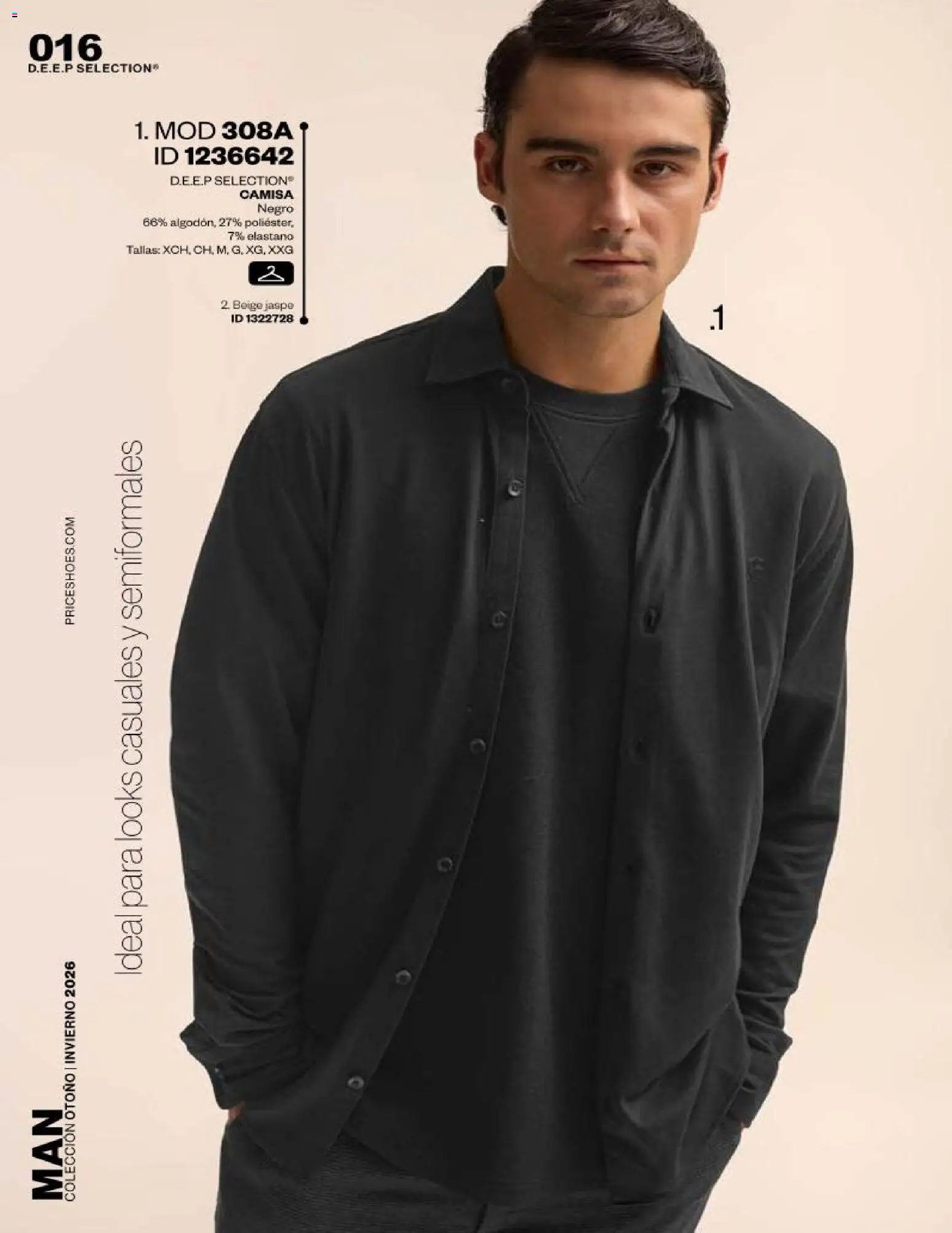 Nuevas ofertas de Price Shoes válidas en toda la República Mexicana desde el 01/09/2026. ¡Encuentra las mejores ofertas en Price Shoes catálogo Man! | Página: 16 | Productos: Camisa