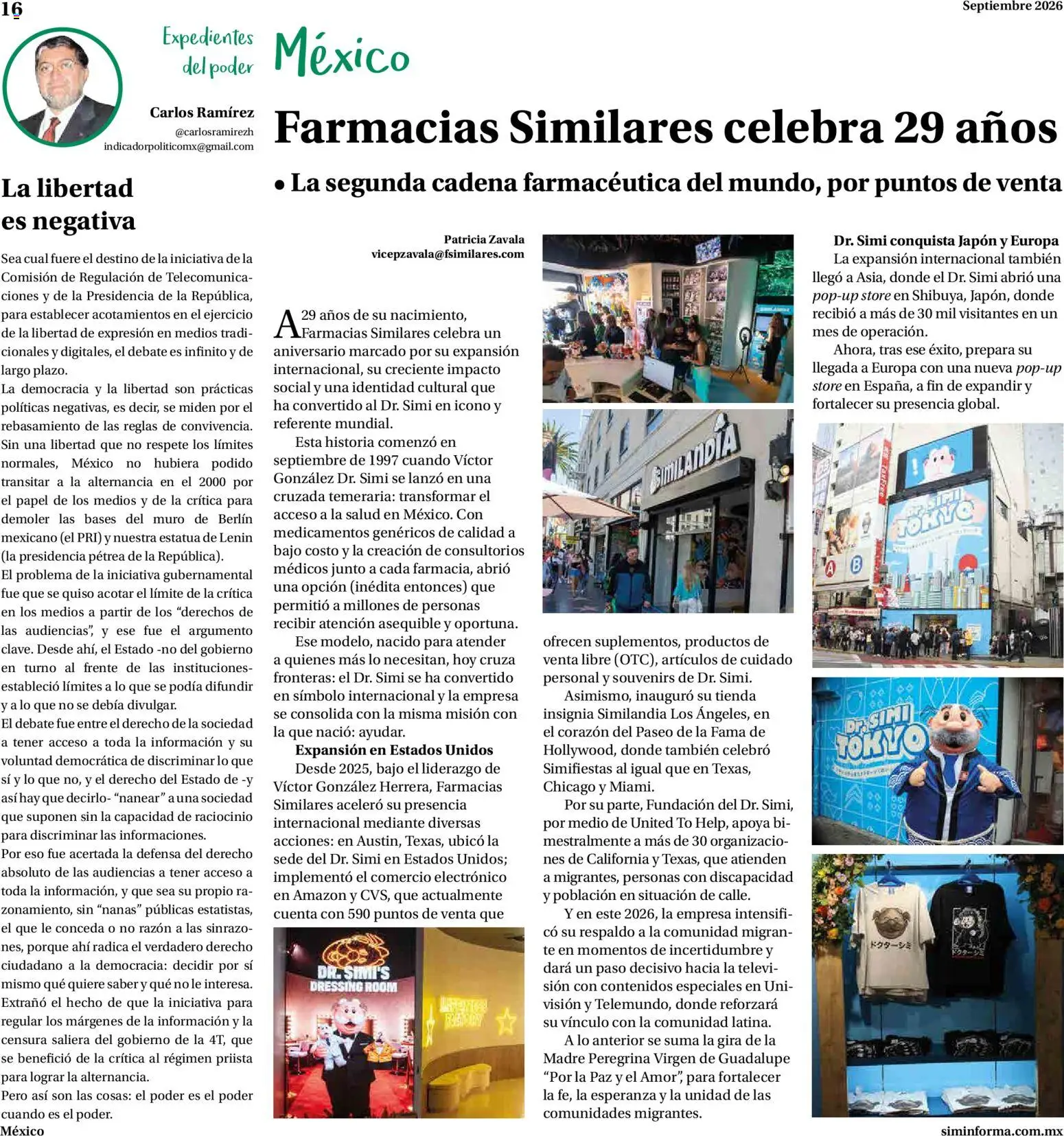 Nuevas ofertas de Farmacias Similares válidas en toda la República Mexicana desde el 01/09/2026. ¡Encuentra las mejores ofertas en Farmacias Similares catálogo! | Página: 16
