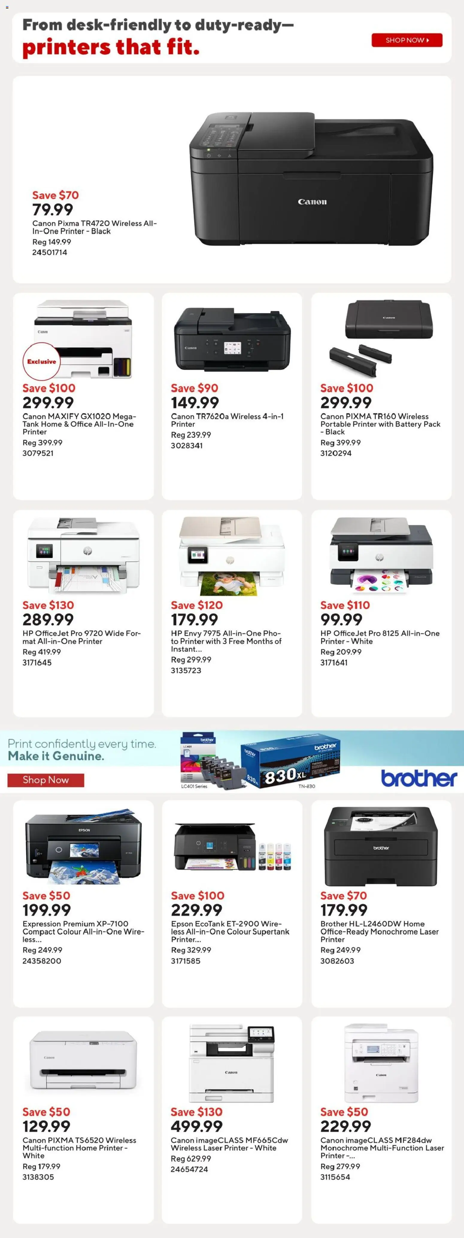 Staples flyer valid from Oct 30, 2026 | Page: 7