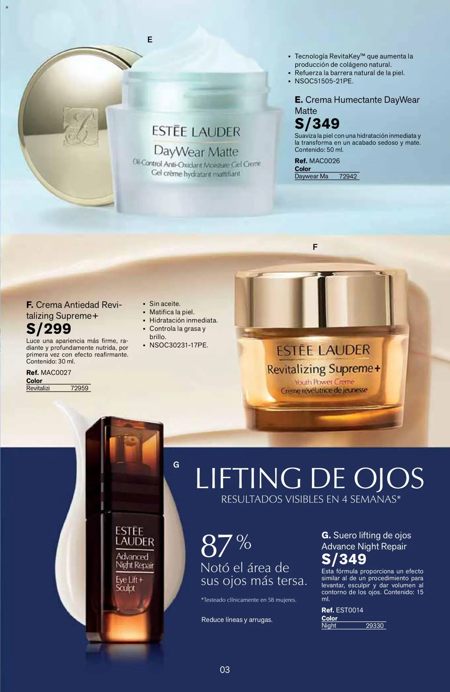 Catálogo Leonisa válido desde 04.06.2026 | Página: 3 | Productos: Crema