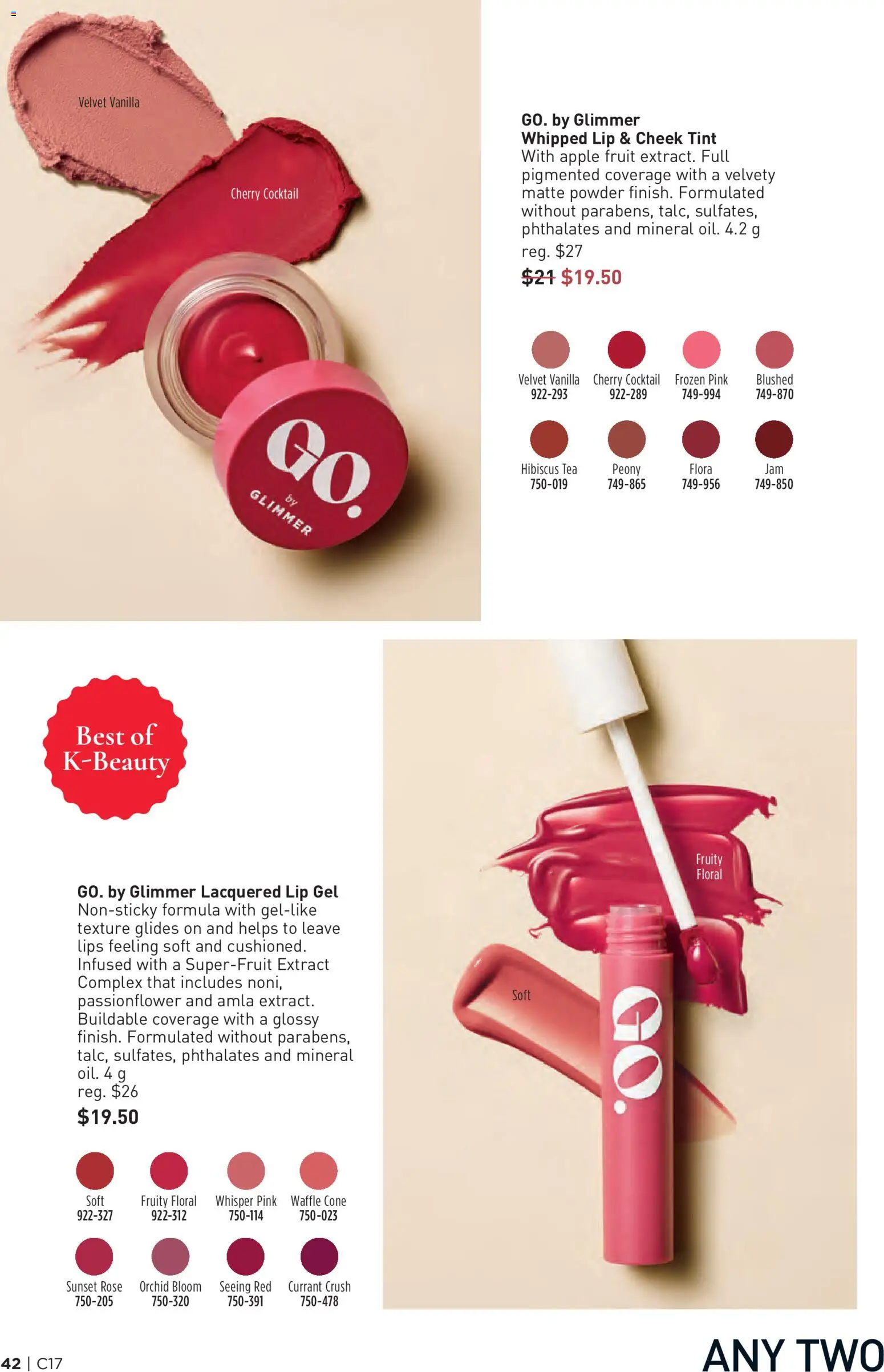 Avon flyer valid from Aug 13, 2026 | Page: 42 | Products: Tea, Fruit, Powder, Vanilla