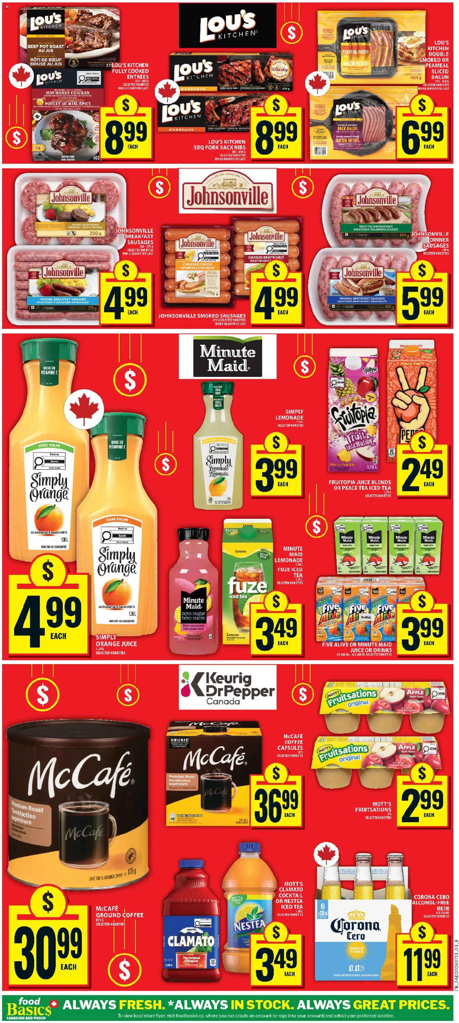 Food Basics flyer valid from Jul 16, 2026 | Page: 5