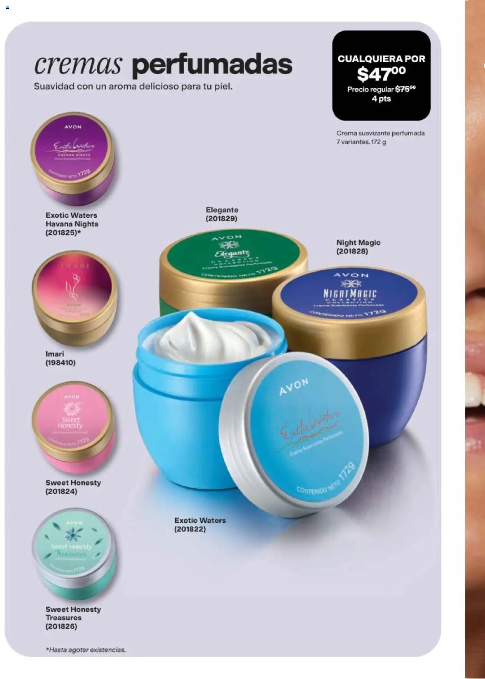 Nuevas ofertas de AVON válidas en toda la República Mexicana desde el 10/07/2026. ¡Encuentra las mejores ofertas en AVON campaña 11 2026! | Página: 104