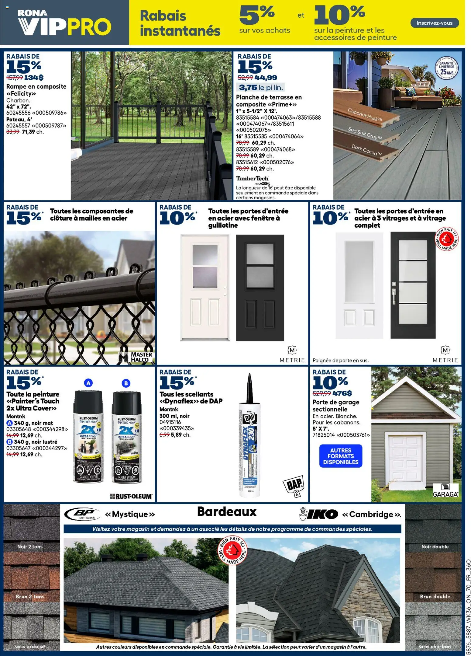 Rona flyer valid from Oct 1, 2026 | Page: 17 | Products: Coconut, Salt