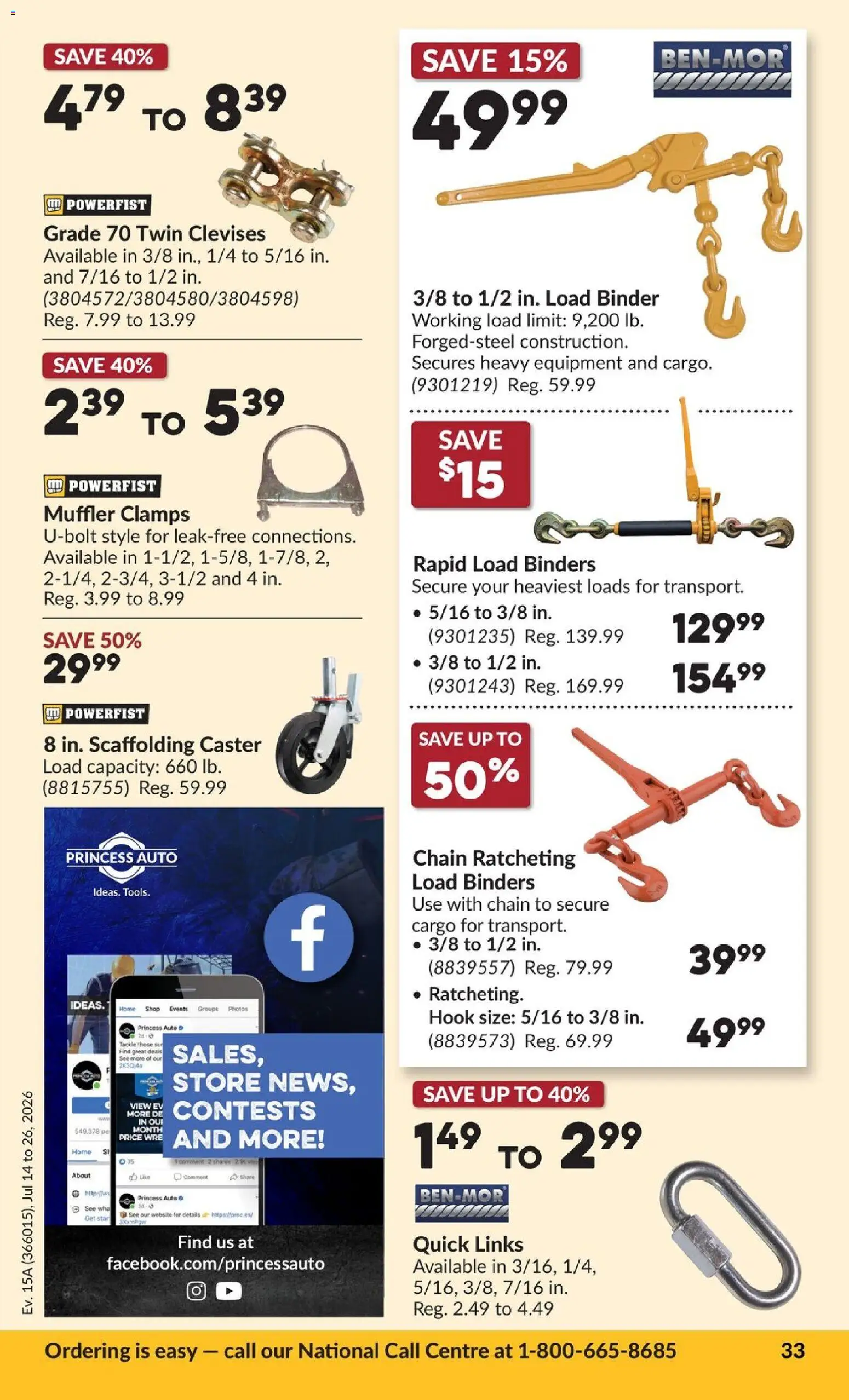 Princess Auto flyer valid from Jul 14, 2026 | Page: 46