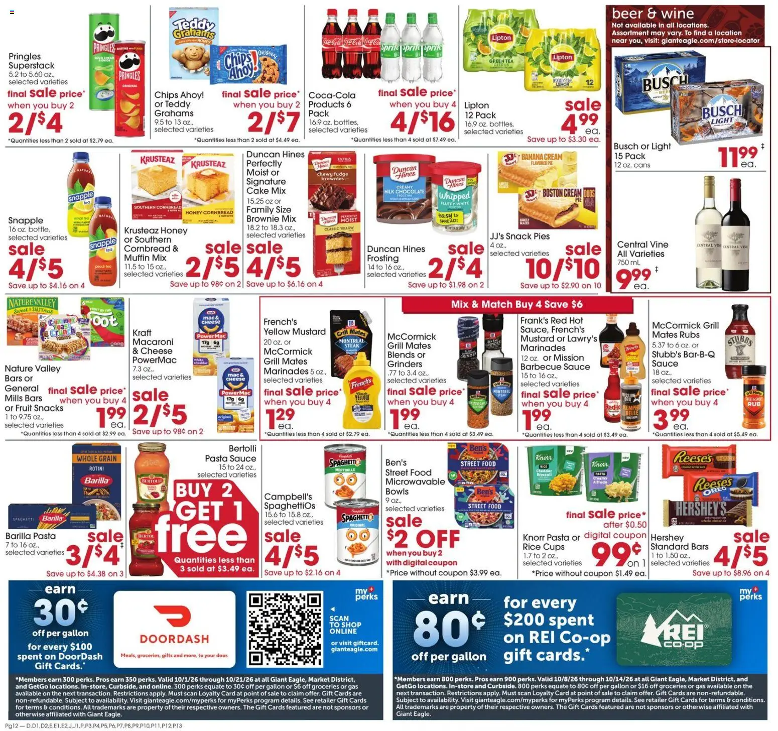 Giant Eagle Weekly Ad - valid from 10/08/2026 | Page: 10