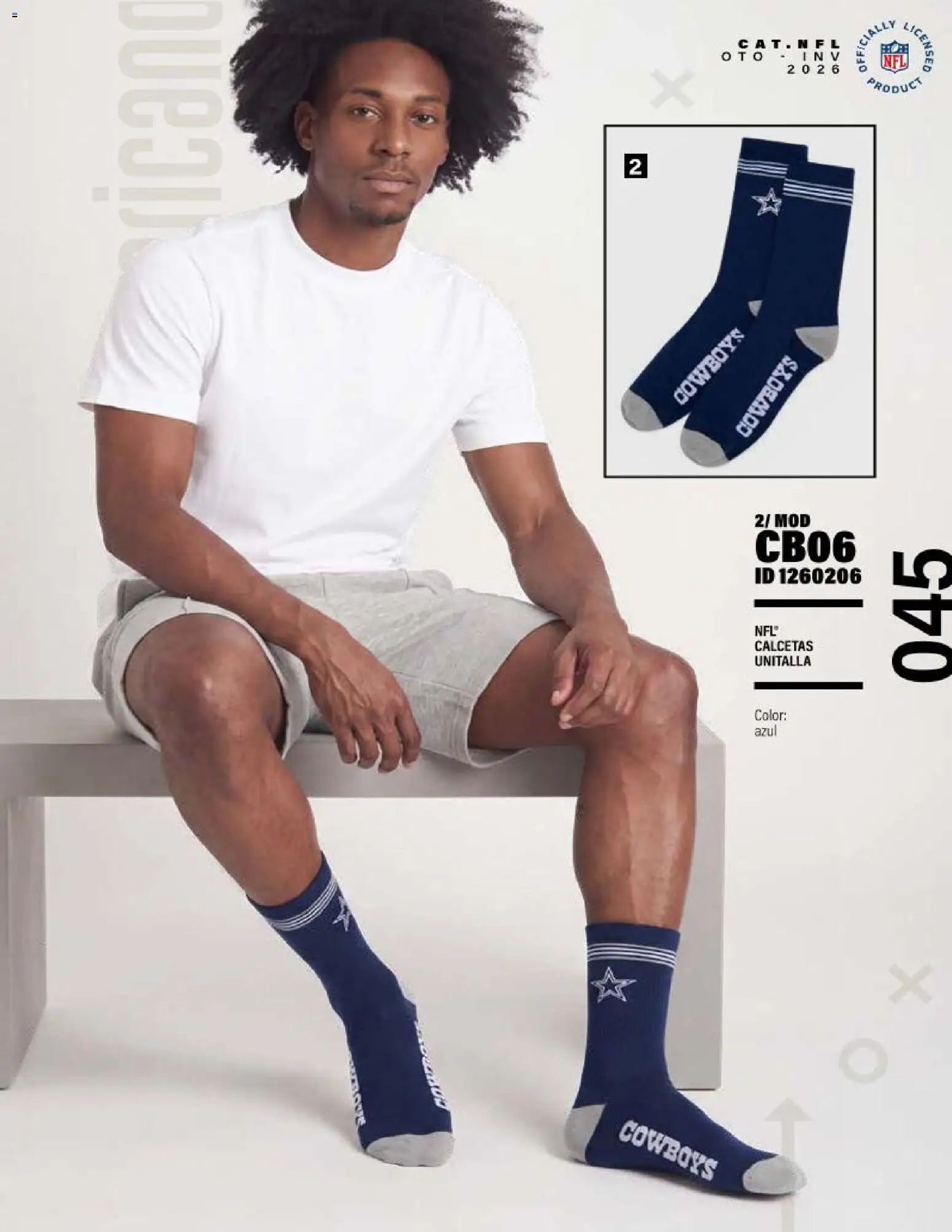 Nuevas ofertas de Price Shoes válidas en toda la República Mexicana desde el 01/09/2026. ¡Encuentra las mejores ofertas en Price Shoes catálogo NFL! | Página: 45 | Productos: Calcetas