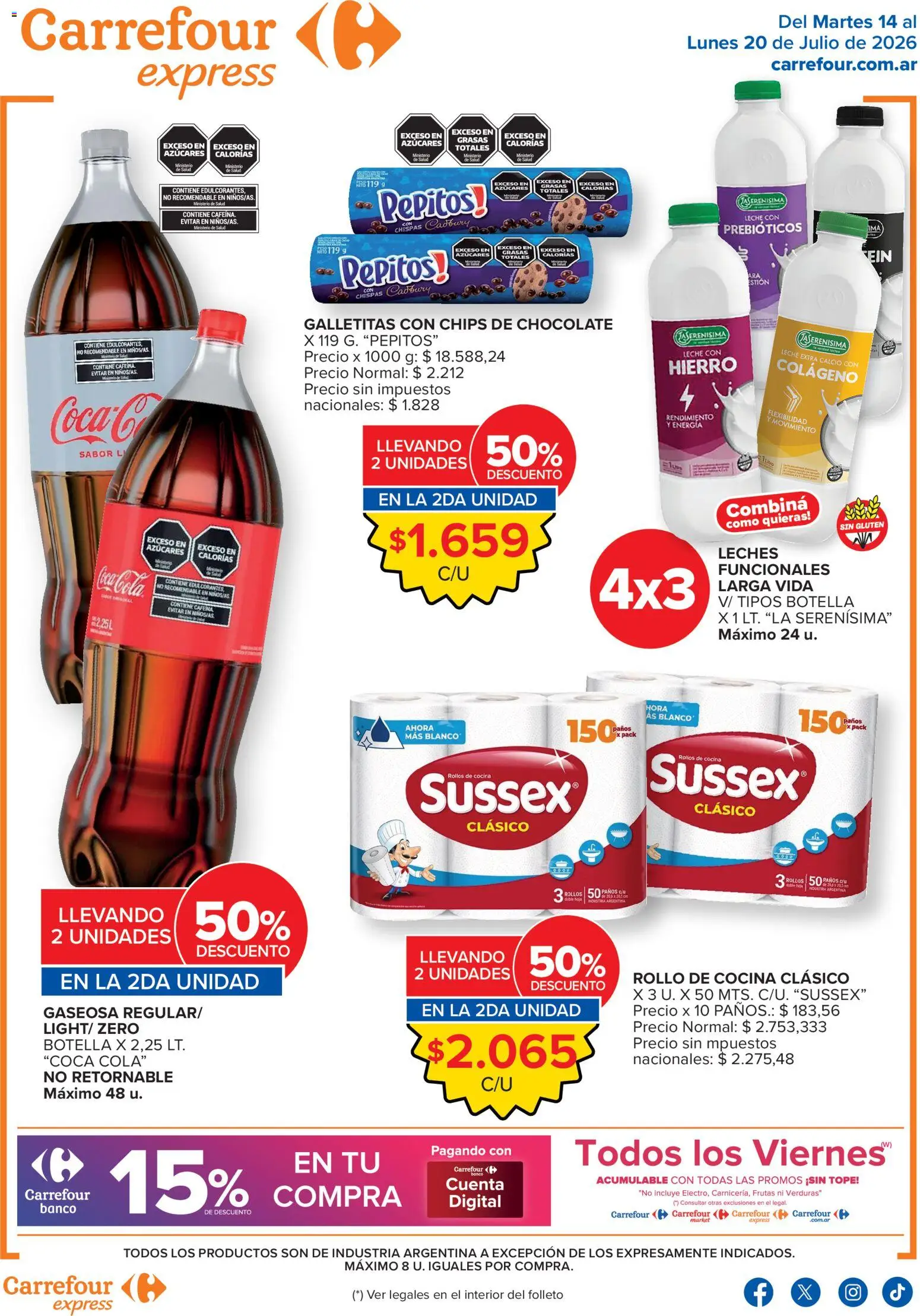 Carrefour Express (14/07/2026 catalogue cover
