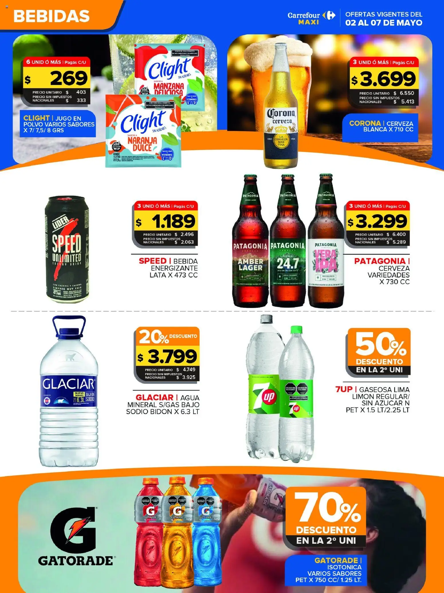 Carrefour Maxi catálogo │ válido desde el 02.05.2026 | Página: 2 | Productos: Azucar, Lima, Manzana, Agua