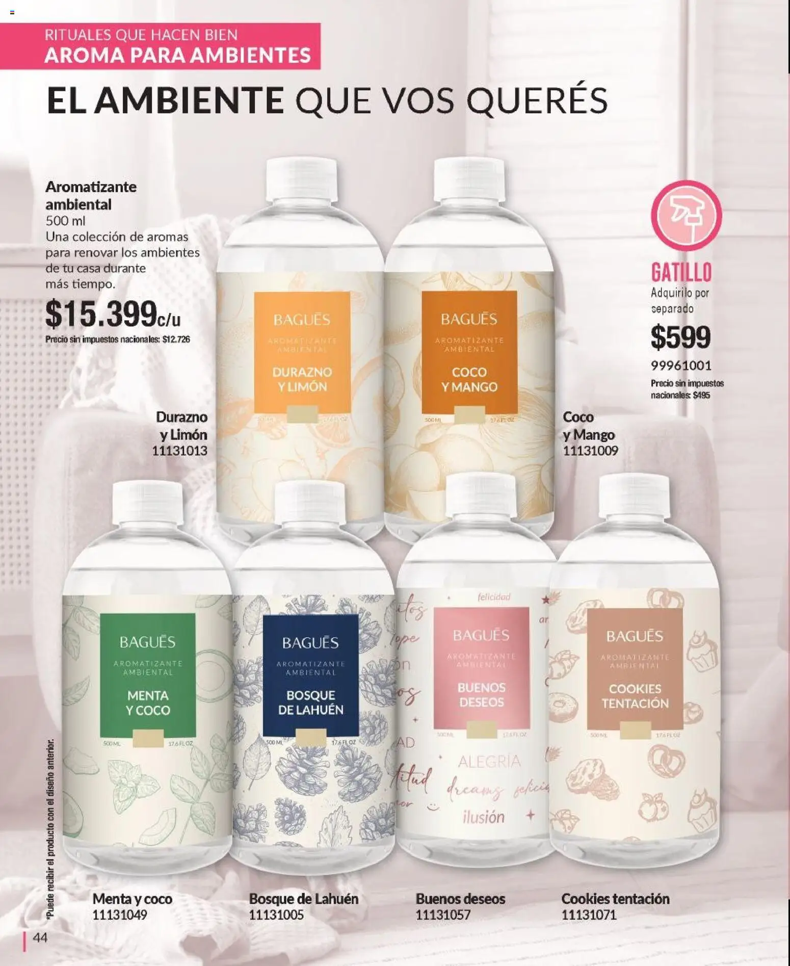 Bagués - Catálogo │ válido desde el 09.03.2026 | Página: 44 | Productos: Durazno, Limón, Mango