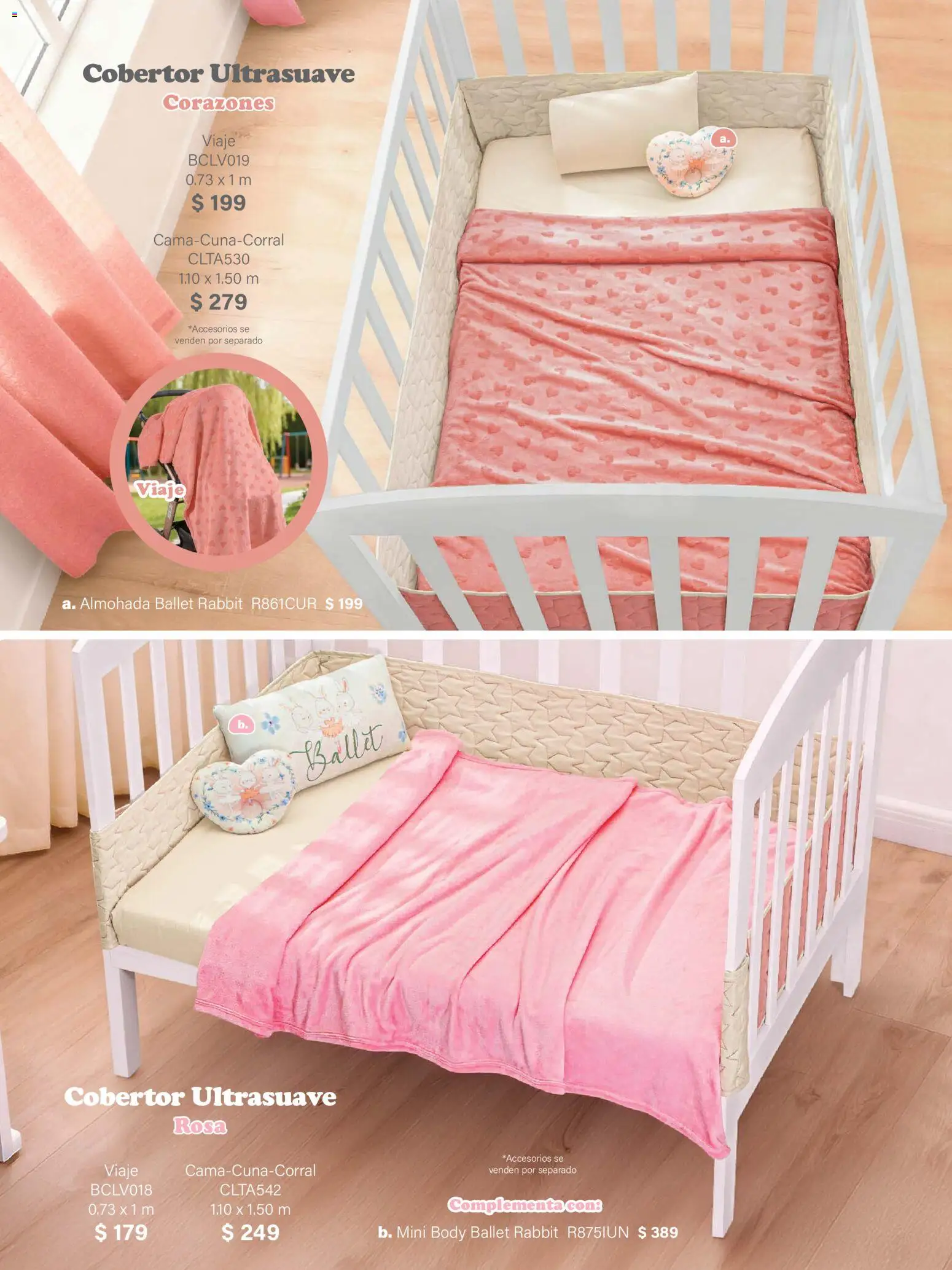 Nuevas ofertas de Colchas Concord válidas en toda la República Mexicana desde el 01/02/2026. ¡Encuentra las mejores ofertas en Colchas Concord catálogo Baby! | Página: 38 | Productos: Cobertor, Almohada, Body