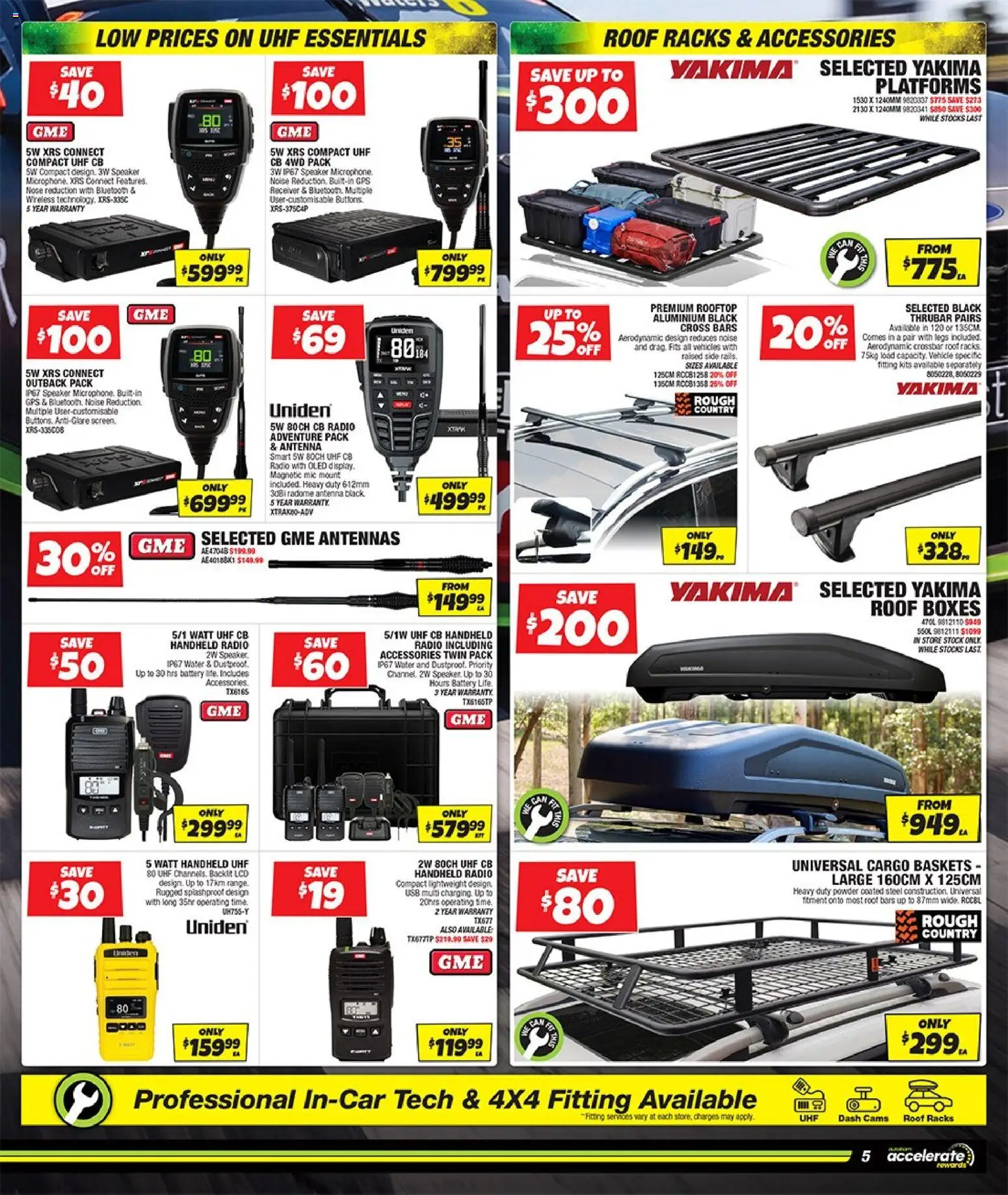 Autobarn catalogue - valid from 30/09/2026 | Page: 5 | Products: Battery, Kits, Water, Radio