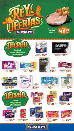 Vista previa de S-Mart folleto Ofertas de feria Monterrey, nuevo folleto de la tienda, válido en México a partir del 07/06/2026