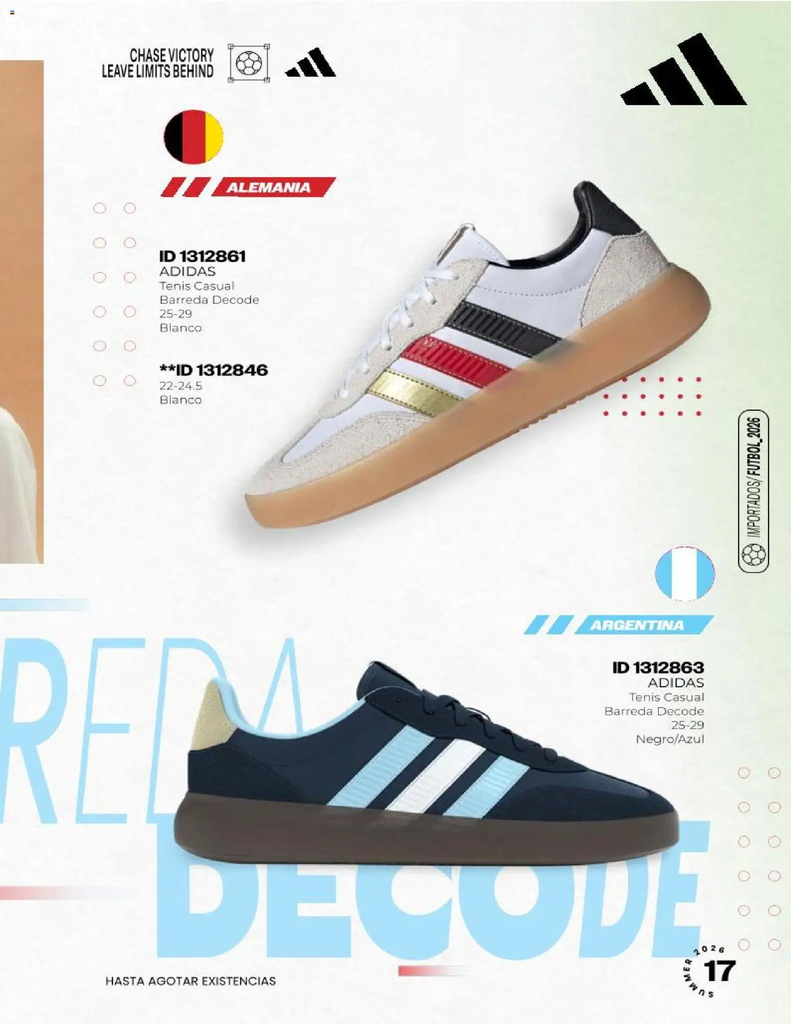 Nuevas ofertas de Price Shoes válidas en toda la República Mexicana desde el 04.06.2026. ¡Encuentra las mejores ofertas en Price Shoes catálogo Fútbol 2026! | Página: 17 | Productos: Tenis