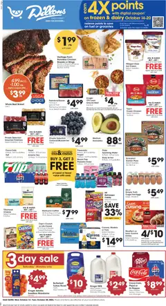 Preview of Dillons weekly ads valid from 10/14/2026