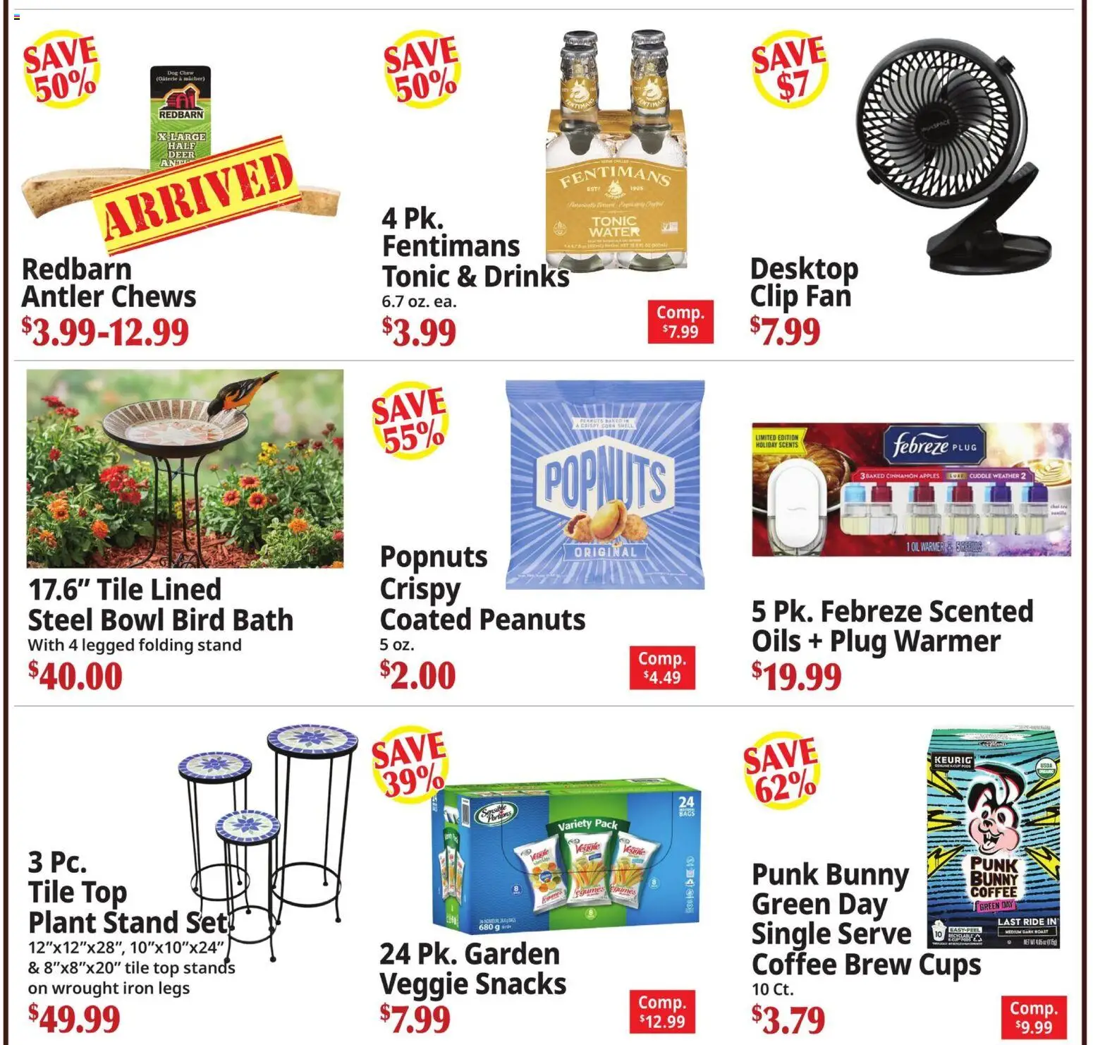 Ocean State Job Lot Ad - valid from 04.06.2026 | Page: 4 | Products: Clip, Bath, Apples, Fan