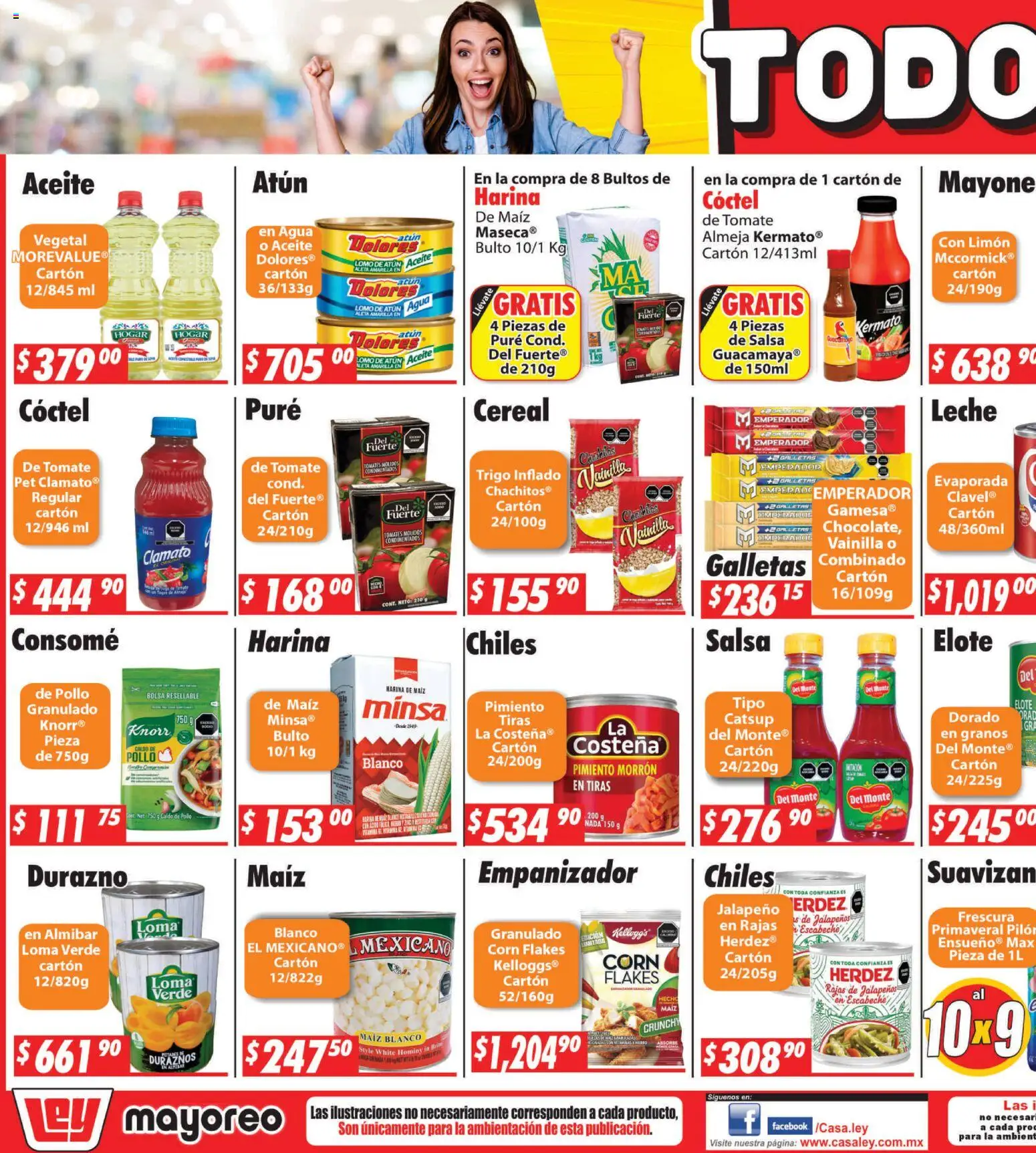Nuevas ofertas de Casa Ley válidas en toda la República Mexicana desde el 25.05.2026. ¡Encuentra las mejores ofertas en Casa Ley folleto Tepic! | Página: 5