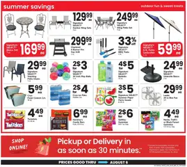Preview of Acme weekly ads valid from 07/10/2026 | Page: 31 | Products: Milk, Umbrella, Bag, Fan