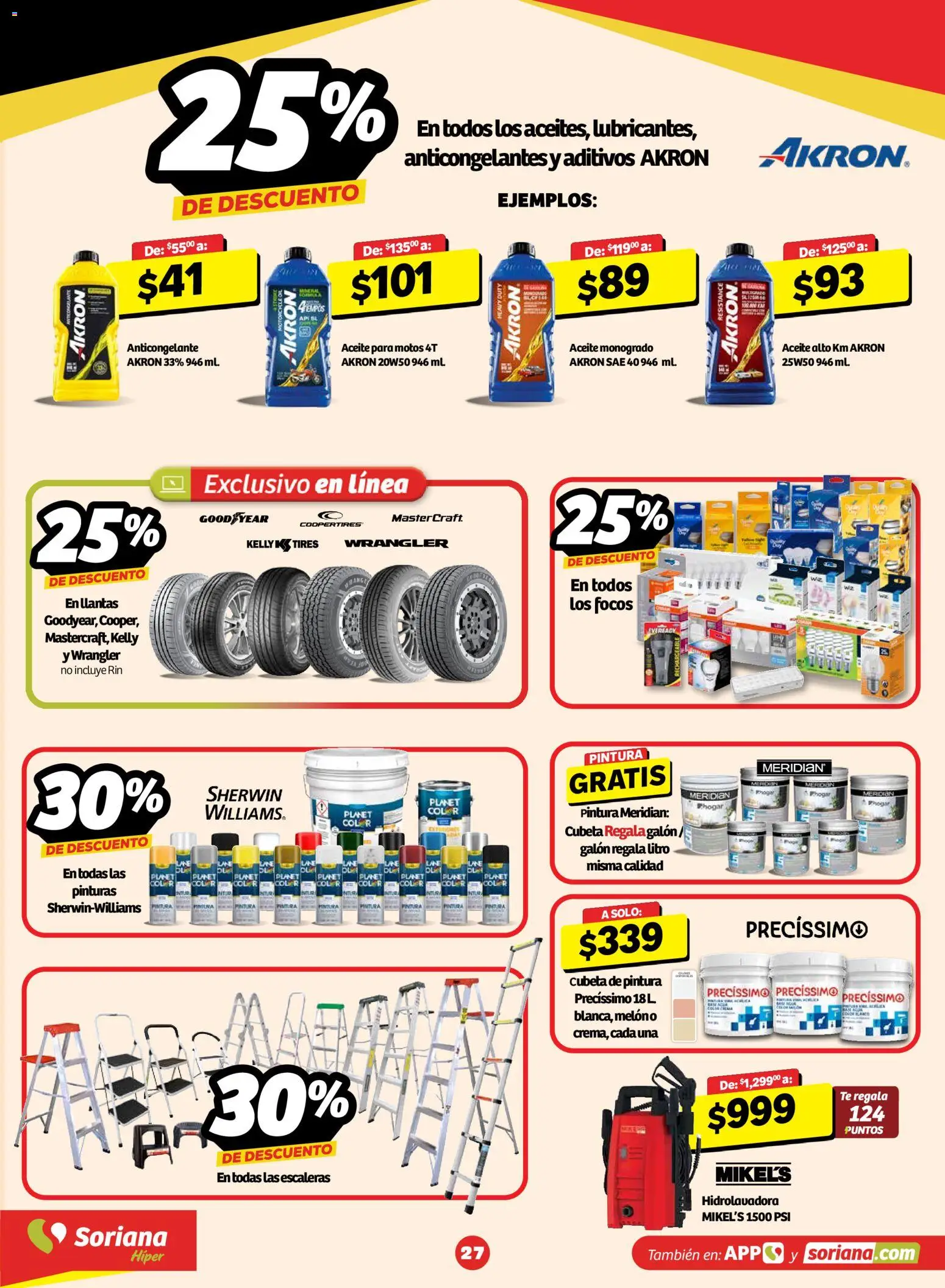 Nuevas ofertas de Soriana válidas en toda la República Mexicana desde el 30/10/2026. ¡Encuentra las mejores ofertas en Soriana Buen Fest! | Página: 25