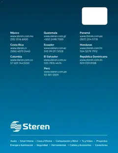 Vista previa de Steren catálogo, nuevo folleto de la tienda, válido en México a partir del 01.01.2026 | Página: 396 | Productos: Movil, Video