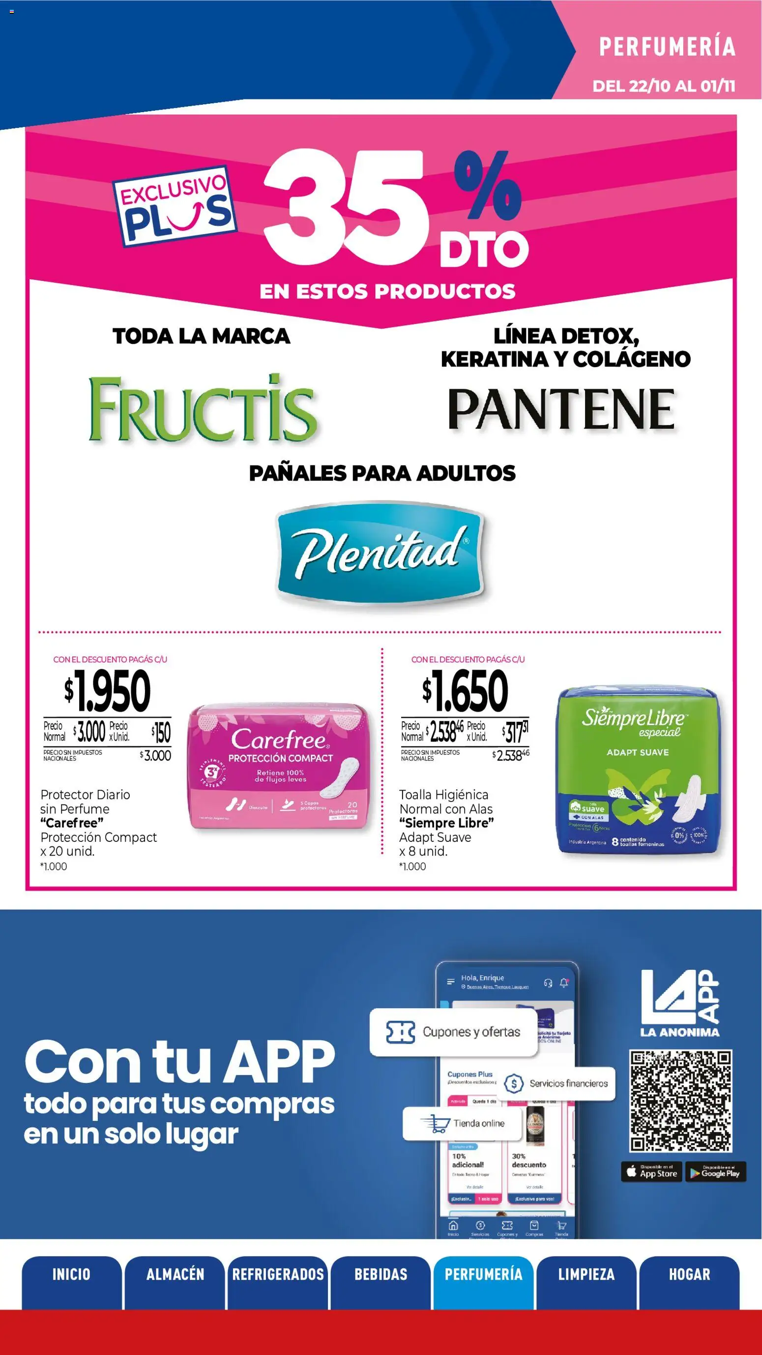 La Anonima catálogo │ válido desde el 22/10/2026 | Página: 27