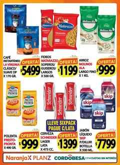 Vista previa Mariano Max - Catálogo válido desde el 24/06/2026 | Página: 8 | Productos: Botella, Polenta, Café, Fideos