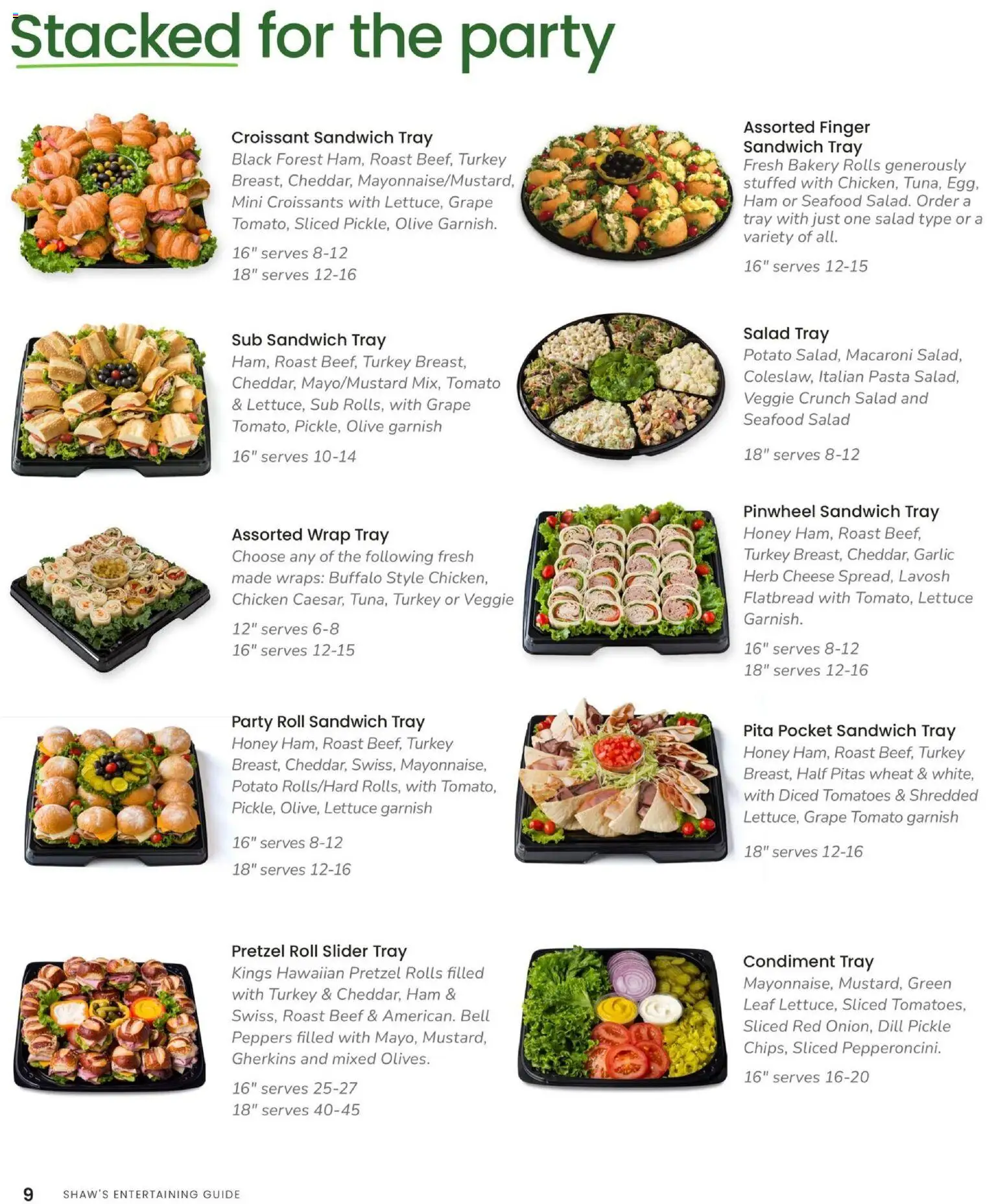 Shaw's Entertainment Guide - valid from 11/28/2025 | Page: 10 | Products: Peppers, Tomatoes, Seafood, Garlic
