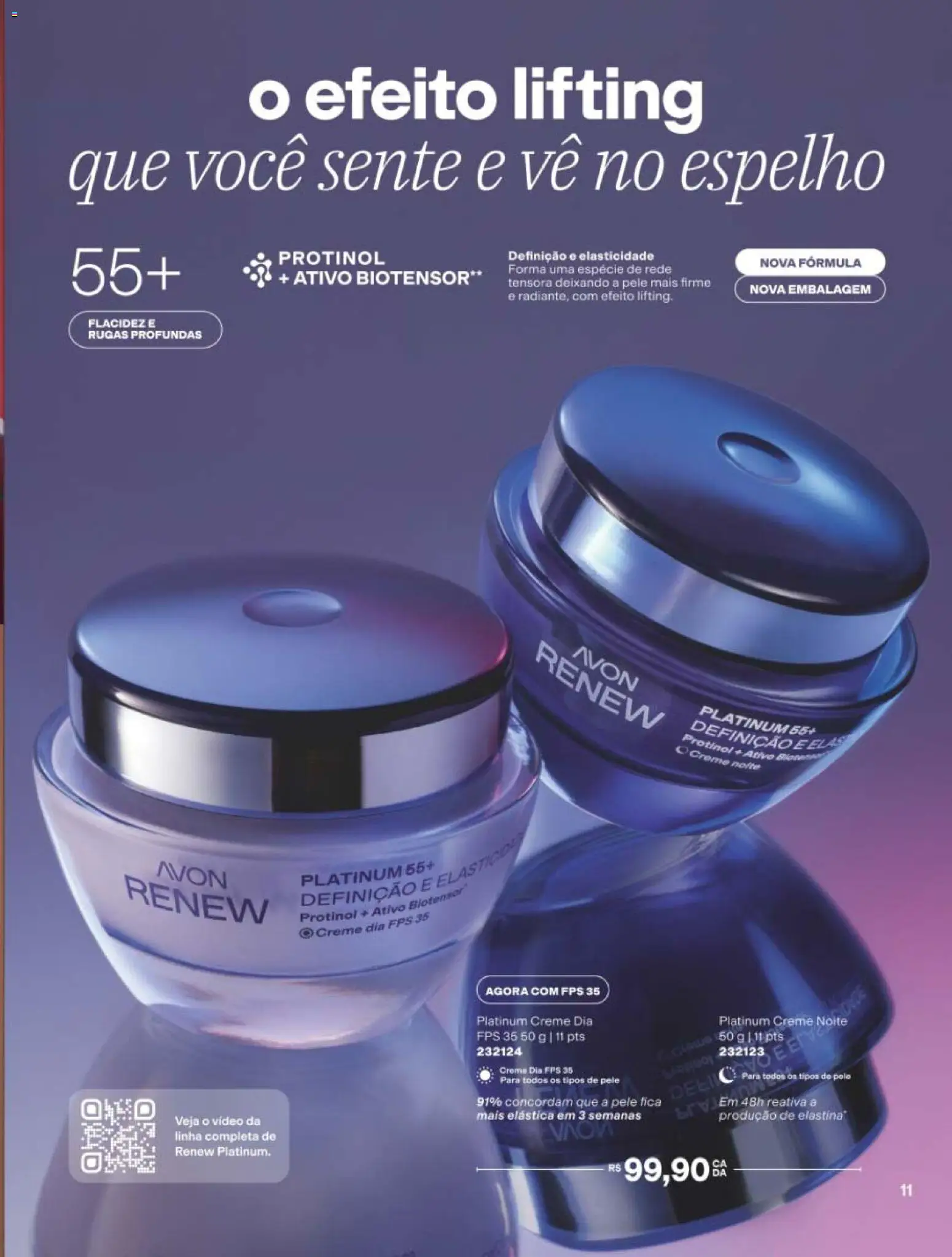 Avon Folheto - válido de 10/08/2026 | Página: 11 | Produtos: Espelho, Creme, Vídeo
