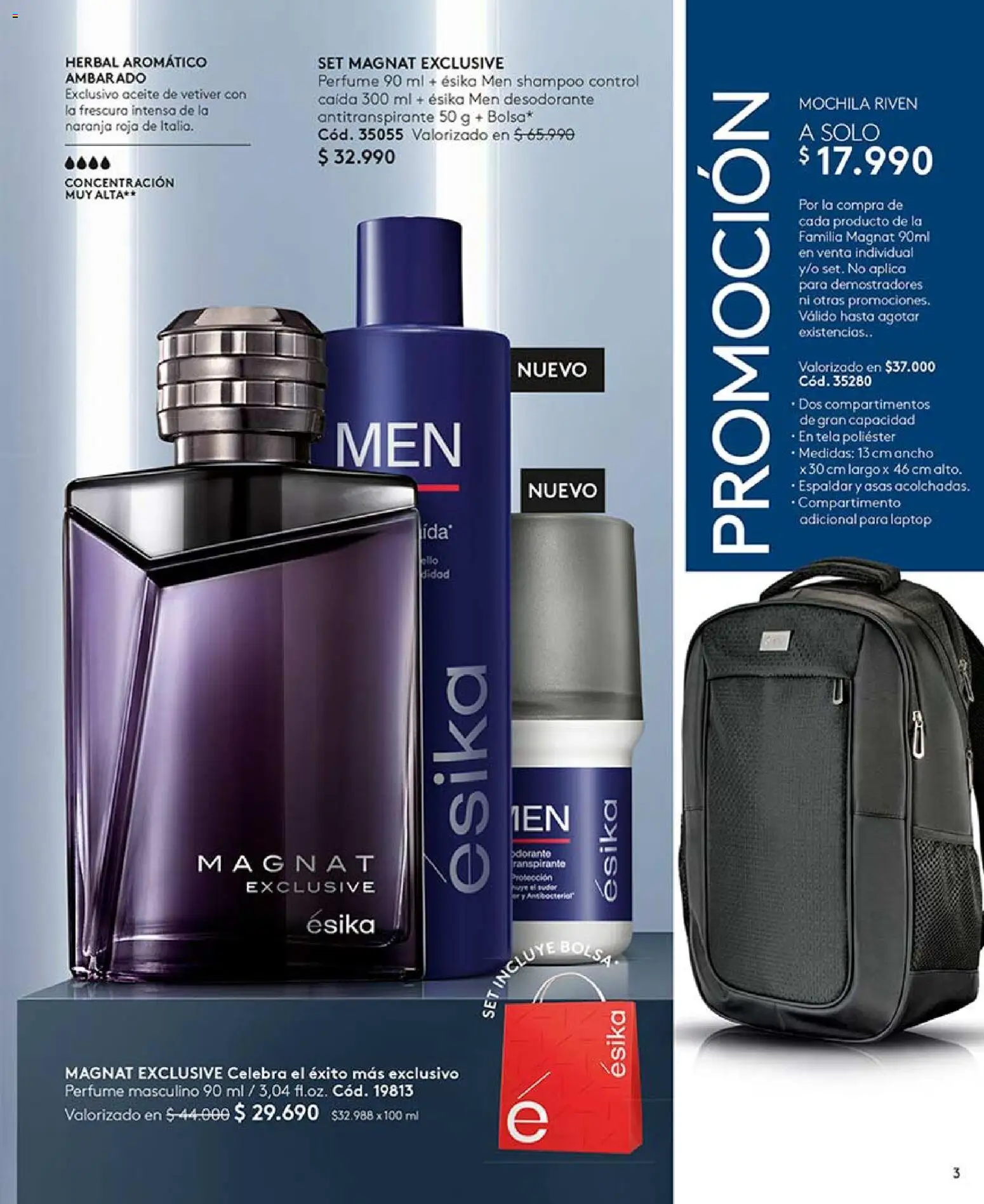 Catálogo Ésika Campaña 9 │ válido desde el 17.05.2026 | Página: 7 | Productos: Perfume, Antitranspirante, Aceite, Individual